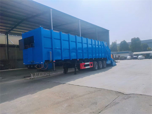 45方半掛壓縮垃圾車(chē)廠家直銷，價(jià)格優(yōu)惠